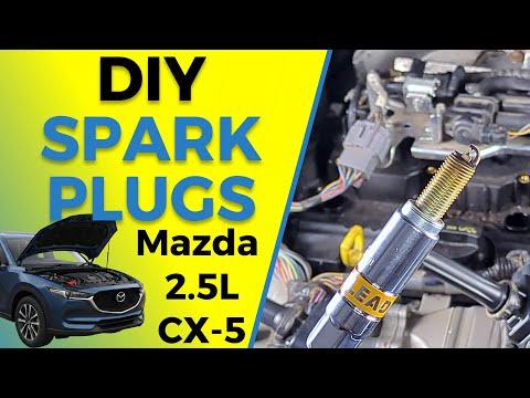How to Replace Spark Plugs on a 2023 Mazda CX-50 (Tools, Gap & Torque Specs)