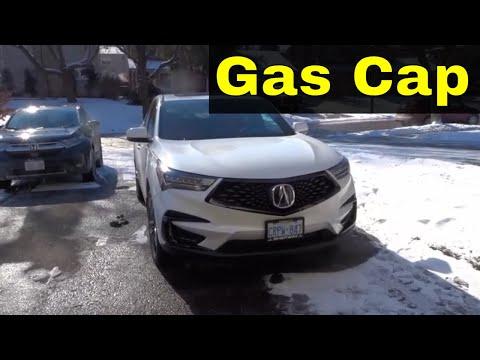 How To Open The Gas Cap On An Acura RDX-Fuel Door Tutorial