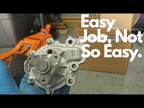 How to Replace the Water Pump on a 2022-2025 Mazda CX-5 (Trim: Signature | Engine: Inline 4 2.5L)