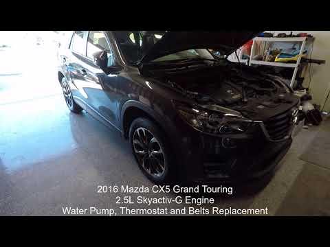 How to Replace the Water Pump on a 2020 Mazda CX-30 (Coolant Drain & Belt Removal Guide)