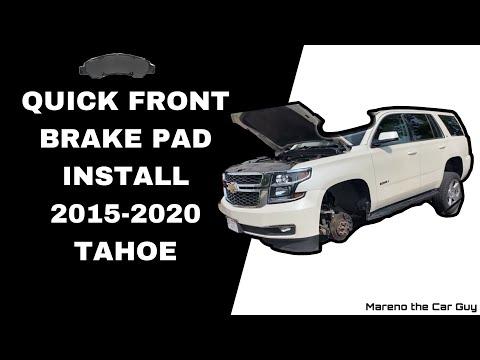 How to Replace Front Brake Pads on a 2016 Chevrolet Tahoe (Step-by-Step Guide)