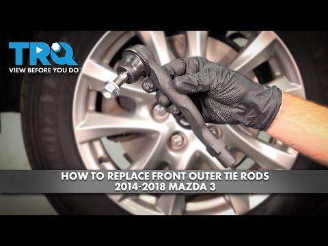 How to Replace the Outer Tie Rod End on a 2018 Mazda 3 (DIY Repair Guide)