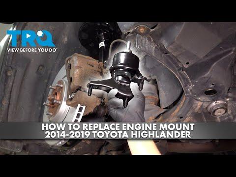 How to Replace Engine Mounts on a 2016 Lexus NX200t (Right, Left & Rear Mounts)