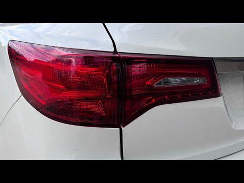 How to Replace Taillight Bulbs on a 2018 Acura MDX (Left & Right Rear Lights)