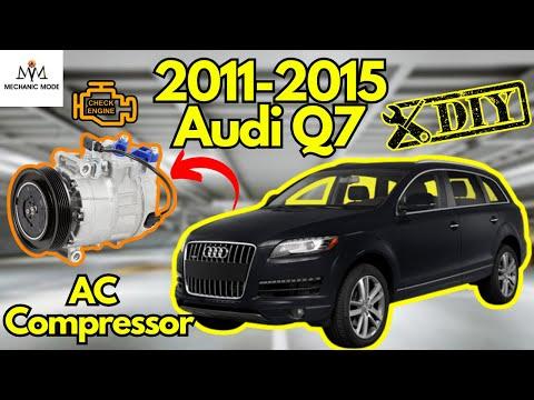 2011-2015 Audi Q7 Q5 A6 A7  AC Compressor Replacement (Fast &amp; Quick)