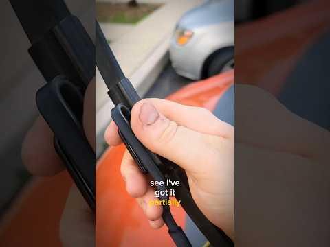How to replace windshield wipers on 2018 Honda Fit