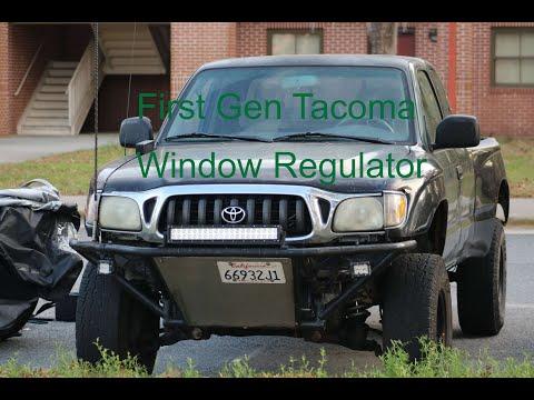 2001 Tacoma Door Panel removal, and Window regulator diagnostic/replacement