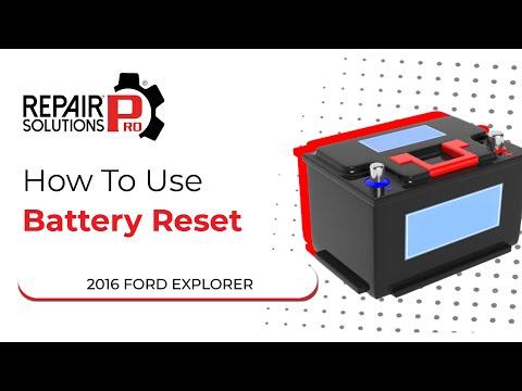 How to Replace the Battery on a 2016 Ford Explorer (Group 65) + BMS Reset