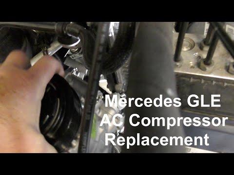 How to Replace the A/C Compressor on a 2016 Mercedes-Benz GLE350 (R-134a)