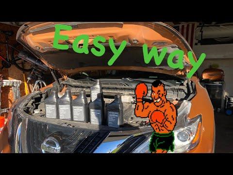 How to Change CVT Transmission Fluid (Drain & Fill) on a 2018 Nissan Murano