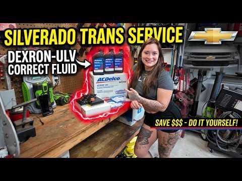 Silverado Transmission DRAIN and FILL / FILTER Replacement