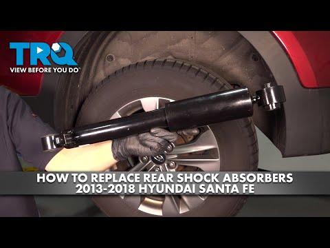How to Replace Front Struts and Rear Shock Absorbers on a 2016 Hyundai Santa Fe