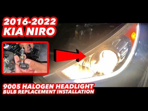 How to Replace Headlight Bulbs on a 2018 Kia Niro (Low Beam or High Beam)