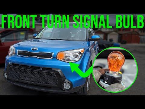 How to Replace Front Turn Signal Bulb - Kia Soul (2014-2019)