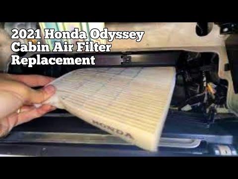 2018 - 2022 Honda Odyssey Cabin Air Filter How to Change / location / replacement