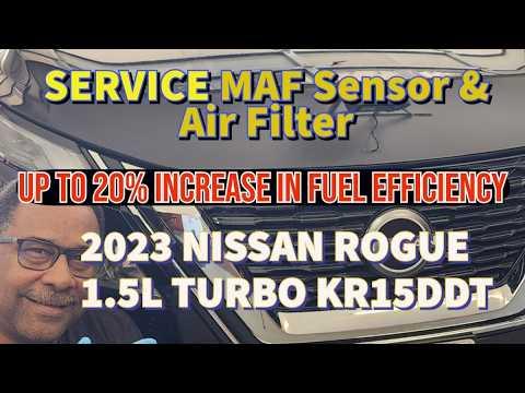 How to Replace the MAF Sensor on a 2021 Nissan Rogue 2.5L