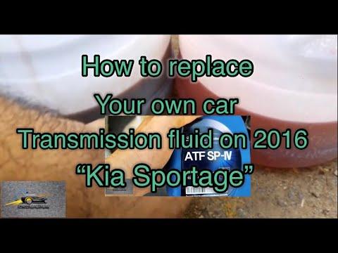 How to Change Automatic Transmission Fluid (Drain & Fill) on a 2016 Kia Sportage