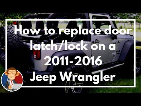 How to Replace the Front Door Lock Actuator on a 2007-2017 Jeep Wrangler