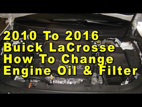 How to Change Engine Oil & Oil Filter on a 2016 Buick LaCrosse (DIY Guide)