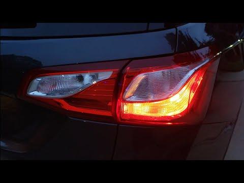 Chevy Equinox Rear Taillight Bulb Replacement Change