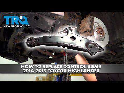 How to Replace Front Lower Control Arm Bushings on a 2008-2019 Toyota Highlander