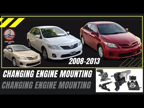 Changing Engine Mounting For Toyota Corolla 2009-2013 1.8 #zakirpchef#janshoney