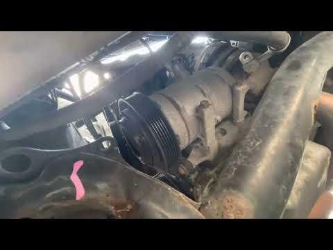 Honda 3.5 Odyssey AC compressor remove and replace