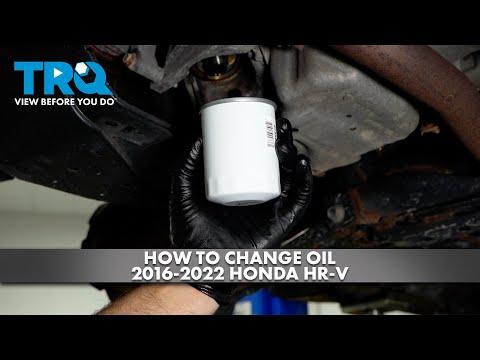 How to Change Engine Oil and Oil Filter on a 2018 Honda HR-V (0W-20 DIY Guide)