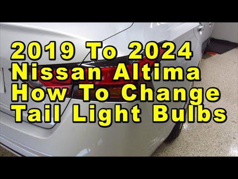 How to Replace Both Tail Light Bulbs on a 2019-2025 Nissan Altima
