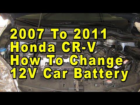 How to Replace the Battery on a 2007 Honda CR-V (Group 51R)