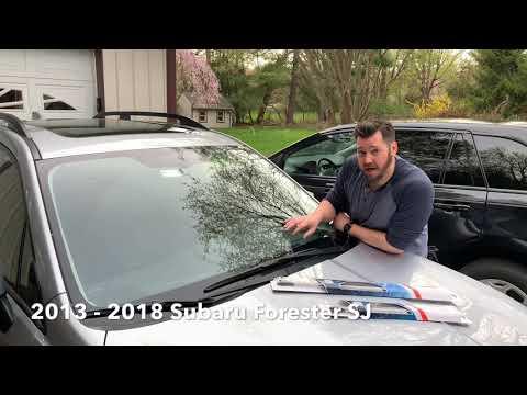 How to Replace Front Windshield Wipers on a 2009-2013 Subaru Forester