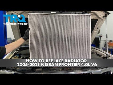How to Replace Radiator 2005-2021 Nissan Frontier 4.0L V6