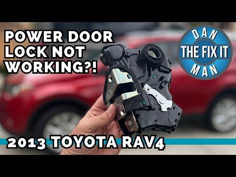 2006 - 2015 Toyota RAV4 Power Door Locks Not Working!? Driver's Side Door Lock Actuator Replacement!