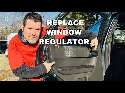 How to Replace Ford Escape Rear Window Regulator/motor