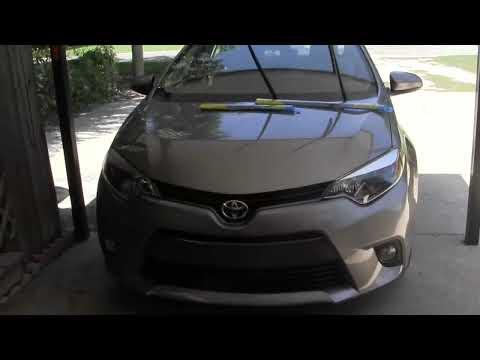 2016 Toyota Corolla LE Plus Windshield Wiper Replacement