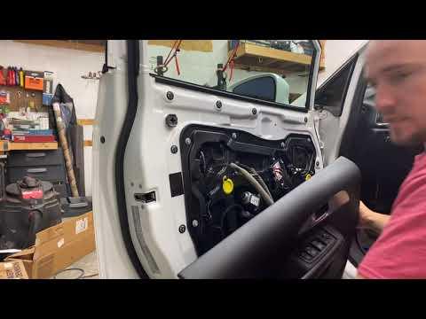 How to Replace the Front Door Lock Actuator (Latch Assembly) on a 2018 Chrysler Pacifica