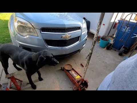 2014 Chevy Equinox brake pad and rotor replacement.