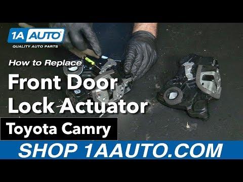 How to Replace the Front Door Lock Actuator on a 2019 Toyota Camry