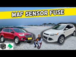 FORD ESCAPE MAF SENSOR FUSE, MASS AIR FLOW SENSOR FUSE LOCATION 2013 2014 2015 2016 2017 2018 2019