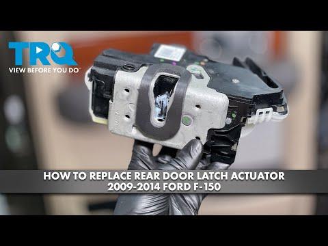 How to Replace Rear Door Latch Actuator 2009-2014 Ford F-150