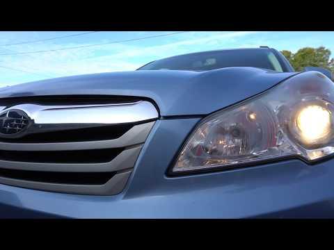 2010 - 2014 Subaru Outback Parking Lights, High Beam &amp; Front Turn Signal Bulb Replacement