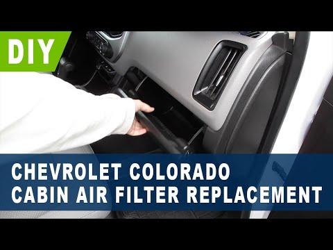 How to Replace the Cabin Air Filter on a 2015-2024 Chevrolet Colorado