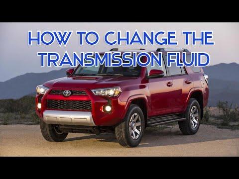 How to Change Transmission Fluid on a 2018 Toyota 4Runner (Sealed WS ATF Service)