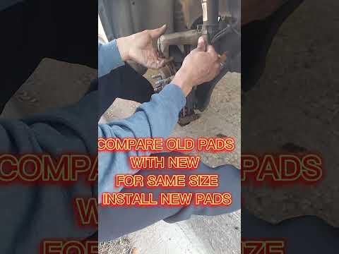 HOW TO REPLACE FRONT BRAKE PADS ON 2014 CHEVROLET EQUINOX