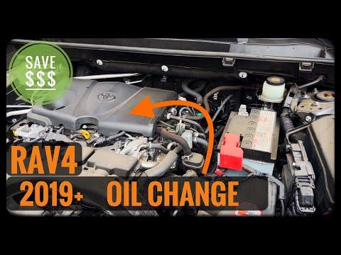 Toyota RAV4 How To Change The Oil and Filter 2019+