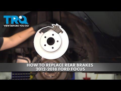 How to Replace Rear Brakes 2012-2018 Ford Focus