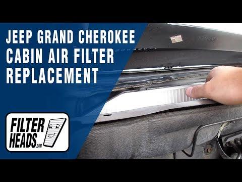 How to Replace the Cabin Air Filter on a 2008 Jeep Grand Cherokee (Glove Box Access)