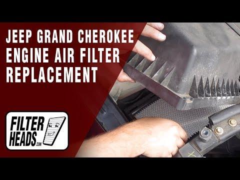How to Replace Engine Air Filter 2008 Jeep Grand Cherokee | TA35414, AF3588