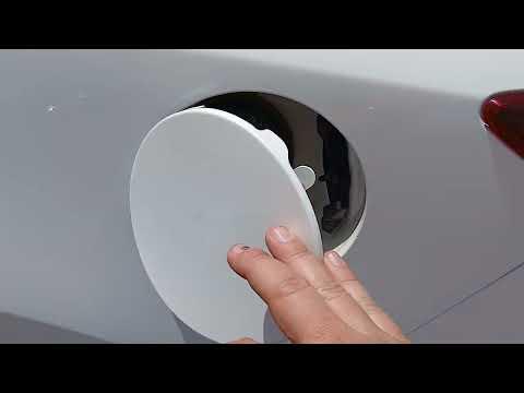 How to Open the Gas Cap Cover in Mazda Mazda3 (2014–2018)