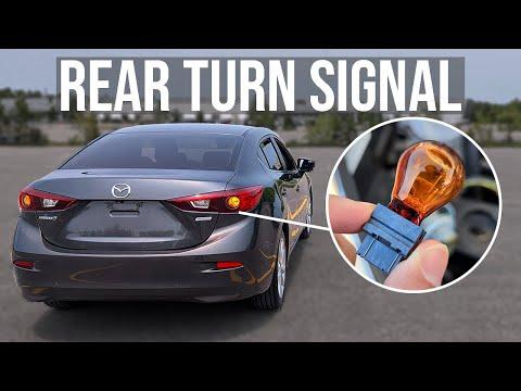 Replace Rear Turn Signal Bulb - Mazda 3 (2014-2018)